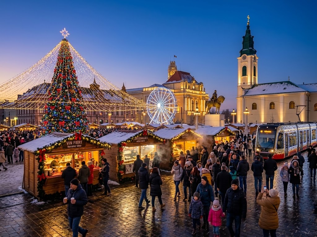 Oradea - Božićna bajka u srcu Transilvanije